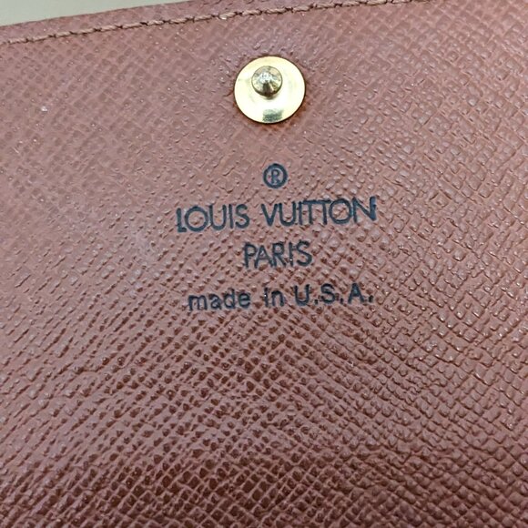 LV Monogram Coated Canvas Continental Wallet - Picture 9 of 9